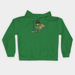 Super Raccoon Kids Hoodie